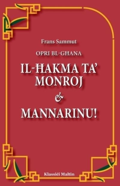 Cover for Frans Sammut · Opri bl-G?ana (Paperback Bog) (2022)