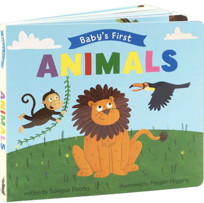 Cover for Saviour Pirotta · Animals - Baby's First (Board book) (2024)