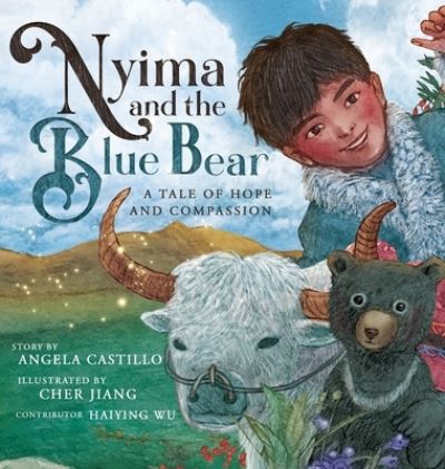 Cover for Angela Castillo · Nyima and the Blue Bear (Hardcover Book) (2021)