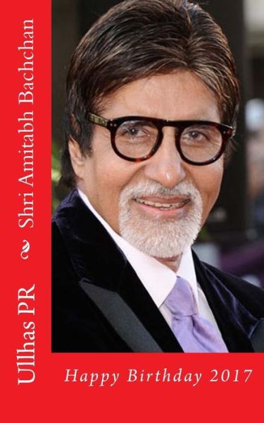 Cover for Ullhas Pr · Shri Amitabh Bachchan (Paperback Book) (2017)