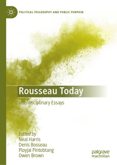 Cover for Neal Harris · Rousseau Today (Book) (2023)