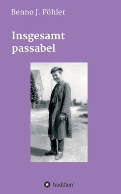 Cover for Pöhler · Insgesamt passabel (Bog) (2020)