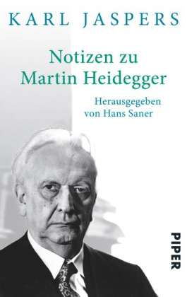Cover for Karl Jaspers · Notizen Zu Martin Heidegger (Book)
