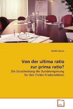 Cover for Quack · Von der ultima ratio zur prima ra (Book)