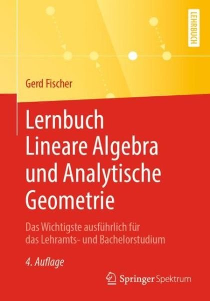 Cover for Fischer · Lernbuch Lineare Algebra und An (Buch) (2019)