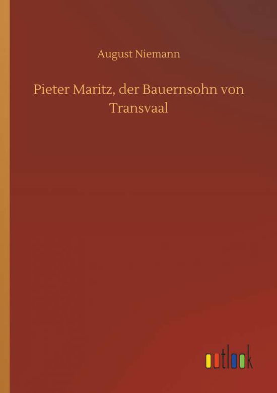 Cover for Niemann · Pieter Maritz, der Bauernsohn v (Book) (2018)