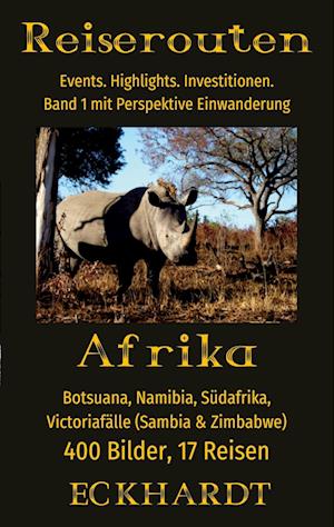 Cover for Bernd H. Eckhardt · Afrika: Botsuana, Namibia, Südafrika, Victoriafälle (Sambia, Zimbabwe) (Paperback Book) (2023)