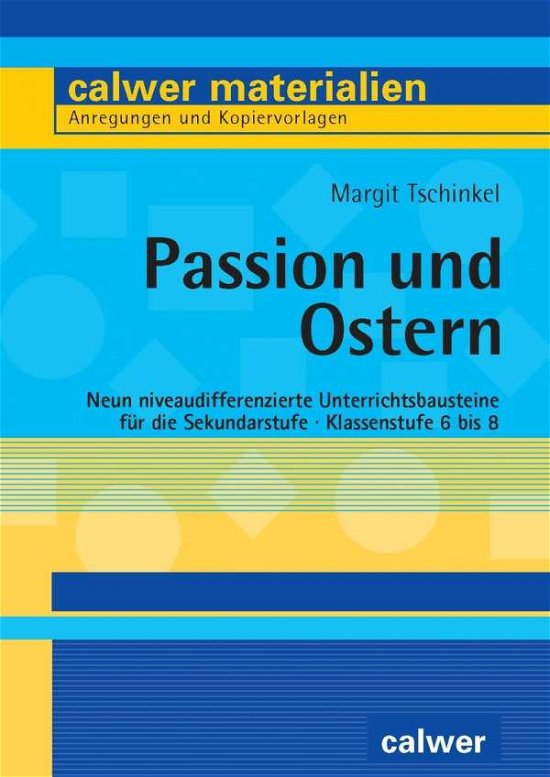 Cover for Tschinkel · Passion und Ostern (N/A)