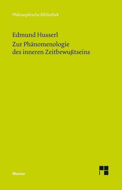 Cover for Edmund Husserl · Phil.Bibl.649 Husserl.Zur Phänomenologi (Book)