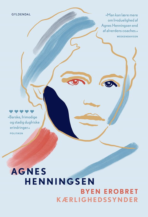 Cover for Agnes H Henningsen · Gyldendals Klassikerkollektion: Byen erobret / Kærlighedssynder (Sewn Spine Book) [2nd edition] (2019)