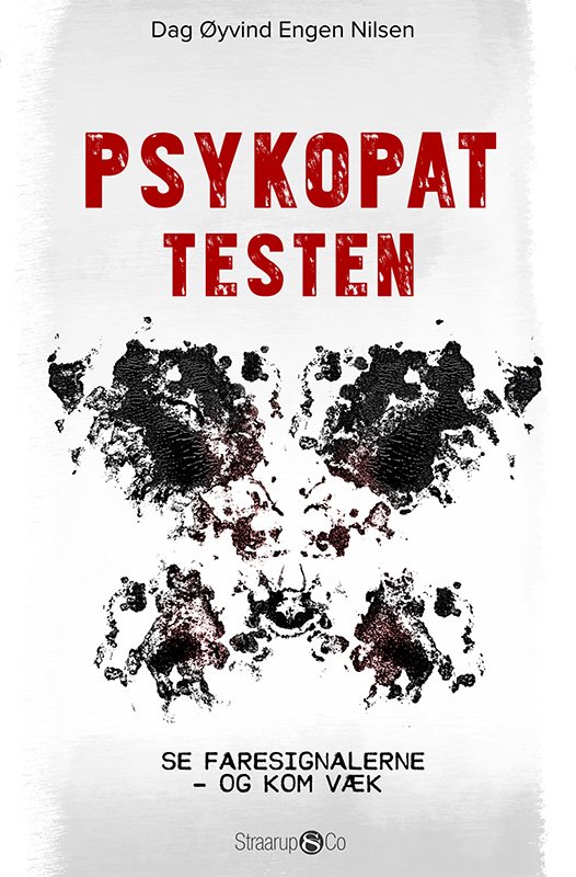 Cover for Dag Øyvind Engen Nilsen · Psykopattesten (Hardcover Book) [1.º edición] (2021)