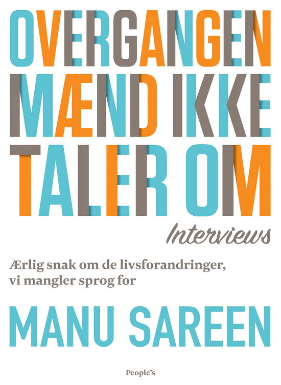 Cover for Manu Sareen · Overgangen, mænd ikke taler om (Poketbok) [1:a utgåva] (2023)