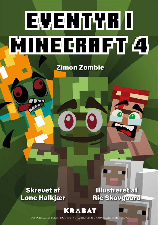 Cover for Lone Halkjær · Eventyr i Minecraft: Eventyr i Minecraft 4 (Innbunden bok) [1. utgave] (2024)
