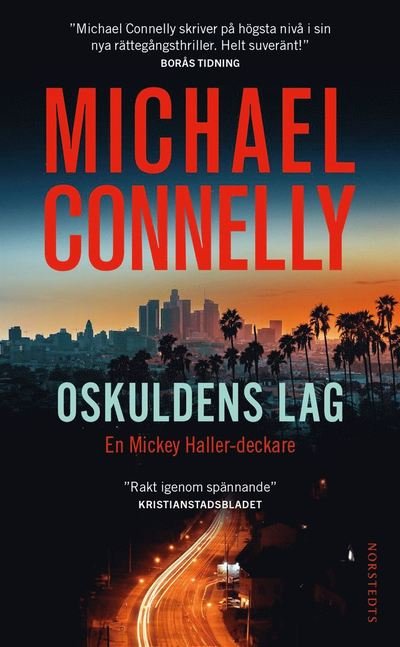 Cover for Michael Connelly · Oskuldens lag (Paperback Book) (2022)