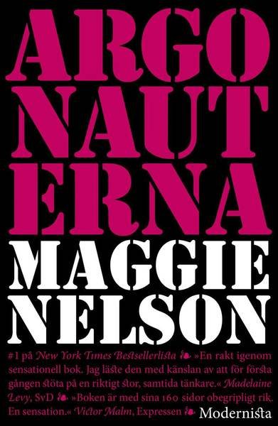 Cover for Maggie Nelson · Argonauterna (Inbunden Bok) (2016)