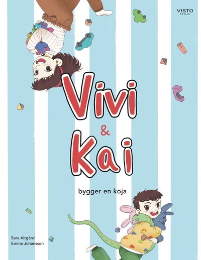 Cover for Sara Altgård · Vivi och Kai bygger en koja (Hardcover Book) (2024)