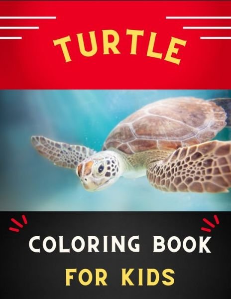 Cover for Abc Publishing House · Turtle coloring book for kids (Pocketbok) (2020)