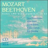 Cover for Mozart / Beethoven / Schwarz / Laco / Rosenberger · Piano &amp; Wind Quintets (CD) (1992)