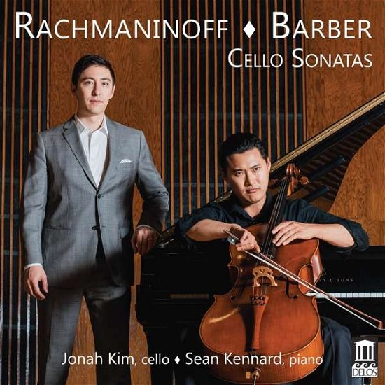 Cover for Kim / Kennard · Sergei Rachmaninoff / Samuel Barber: Cello Sonatas (CD) (2020)