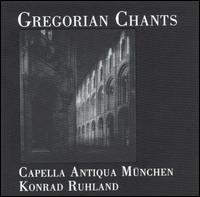Cover for Ruhland,Konrad / Capella Antiqua München · Gregorianische Gesänge (CD) (2001)