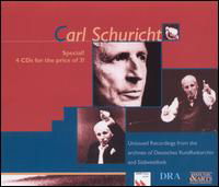Unissued Recordings from the German Radio Archives - Schuricht / Wagner / Mendelssohn / Mainardi - Muziek - MUSIC & ARTS - 0017685109423 - 23 oktober 2001