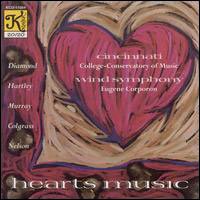 Cover for Cincinnati Wind Symphony / Corporon · Hearts Music (CD) (1995)