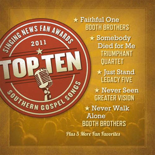 Cover for Singing News Top Ten Southern (CD) (2011)