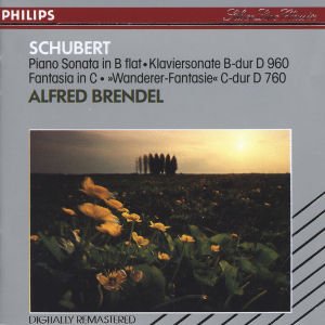 Cover for Brendel Alfred · Piano Sonata in B Flat, D.960 / Fantasy in C, Op. 15 D. 760 Wanderer (CD)