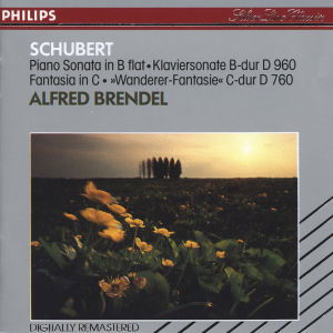 Piano Sonata in B Flat, D.960 / Fantasy in C, Op. 15 D. 760 Wanderer - Brendel Alfred - Musiikki - PHILIPS / SILVER LINE CLASSICS - 0028942064423 - 