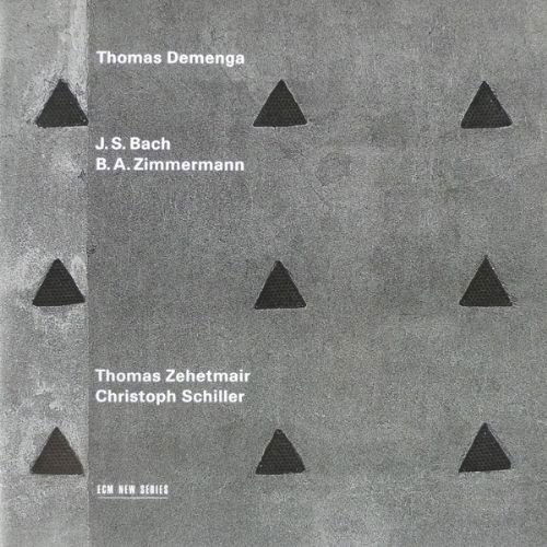 Cover for Bach / Zimmerman / Demenga · Cello Works (CD) (2000)
