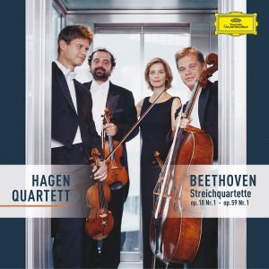 Beethoven: Cuart. Op. 18/1 & O - Hagen Quartet - Music - POL - 0028947423423 - September 6, 2005