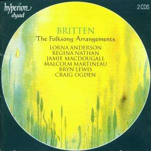 The Folksong Arrangements - B. Britten - Musik - HYPERION - 0034571120423 - 19. januar 2001