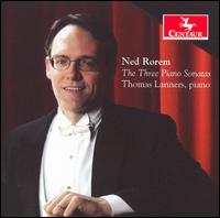 Three Piano Sonatas - Rorem Ned - Musique - CTR - 0044747287423 - 1 mai 2007