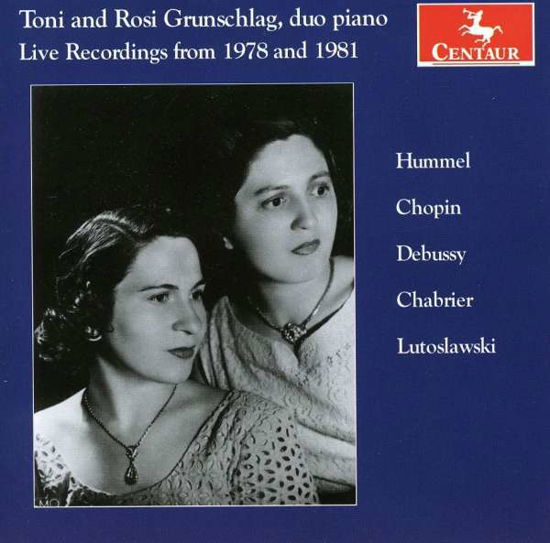 Grand Sonata for Piano 4 Hands / Rondo - Grunschlag / Grunschlag - Musik - CENTAUR - 0044747302423 - 21. marts 2012
