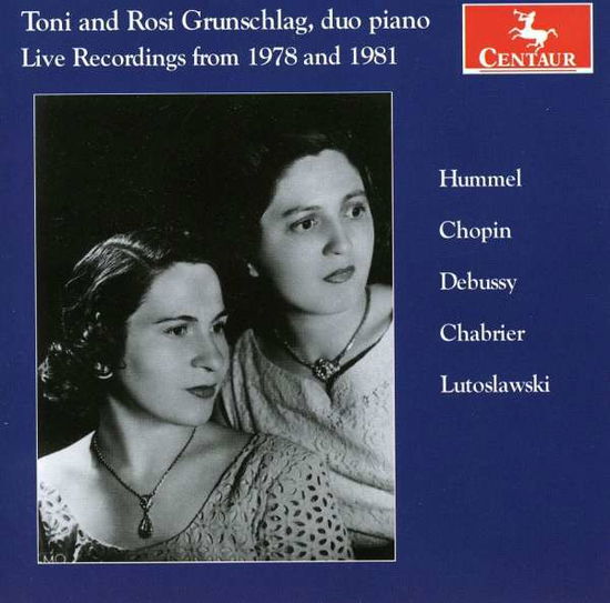 Grande Sonata for Piano - Hummel / Chopin / Debussy / Grunschlag,toni & Rosi - Música - CENTAUR - 0044747302423 - 25 de maio de 2010