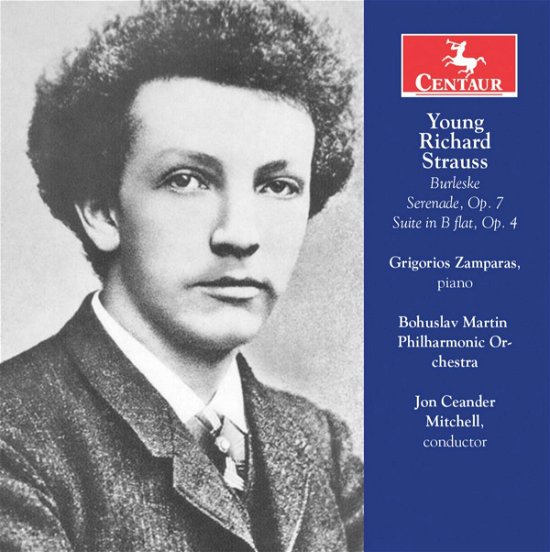 Young Richard Strauss - Grigorios Zamparas - Music - CENTAUR - 0044747357423 - September 6, 2019
