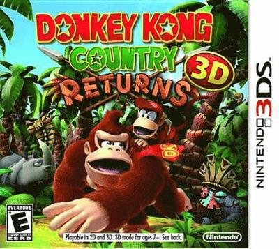 Cover for 3DS · Donkey Kong Country  Returns 3D  ASUS 3DS (PC)