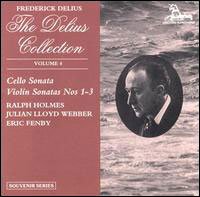 Cover for Frederick Delius  · Sonata Per Cello E Piano (1916) (CD)