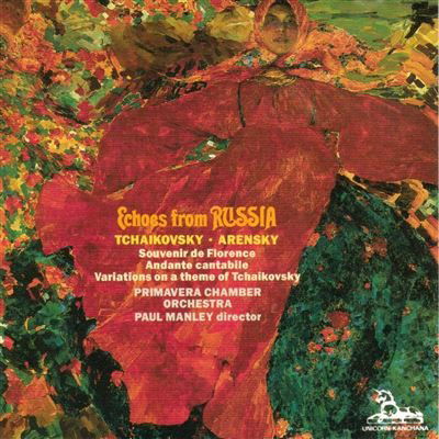 Cover for Pyotr Ilyich Tchaikovsky  · Sestetto Per Archi Op 70 'souvenir De Florence' (CD)