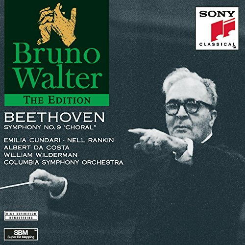 Symphony 9 - Beethoven / Walter / Columbia Symphony - Musiikki - SON - 0074646446423 - tiistai 16. toukokuuta 1995