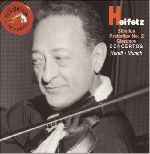 Cover for Heifetz Jascha · Sibelius / Prokofiev: Violin C (CD) (2004)