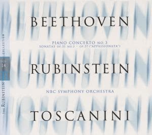 Cover for Rubinstein Arthur · Beethoven: Cto. N. 3 / Appassi (CD) (2004)