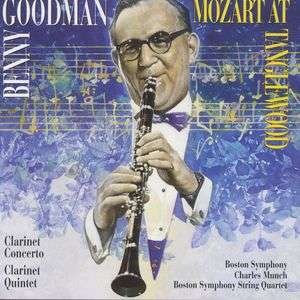 Cover for Benny Goodman · Mozart at Tanglewood (CD) (2009)