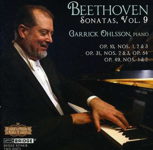 Garrick Ohlsson: Complete Beethoven Sonatas 9 - Beethoven / Ohlsson,garrick - Musikk - BRIDGE - 0090404927423 - 14. desember 2010