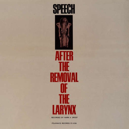 Cover for Speech After the Larynx / Var (CD) (2012)