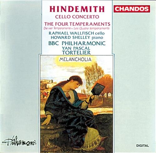 Cello Concerto - P. Hindemith - Musiikki - CHANDOS - 0095115912423 - sunnuntai 23. syyskuuta 2001