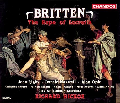 Cover for Britten / Rigby / Maxwell / Opie · Rape of Lucretia (CD) (1994)