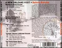 Cover for A New Orleans Visit Before Katrina (CD) (2019)