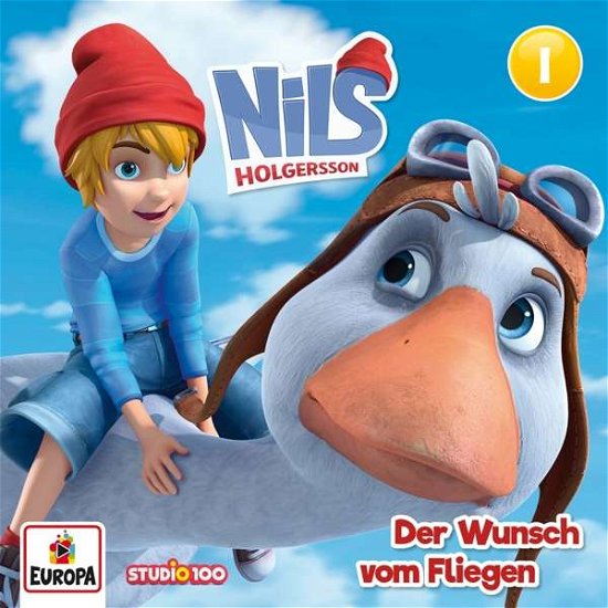 Cover for Nils Holgersson · 01/der Wunsch Vom Fliegen (Cgi) (CD) (2019)