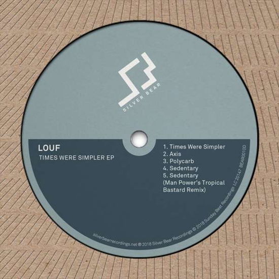 Louf · Times Were Simpler (12") [EP edition] (2018)